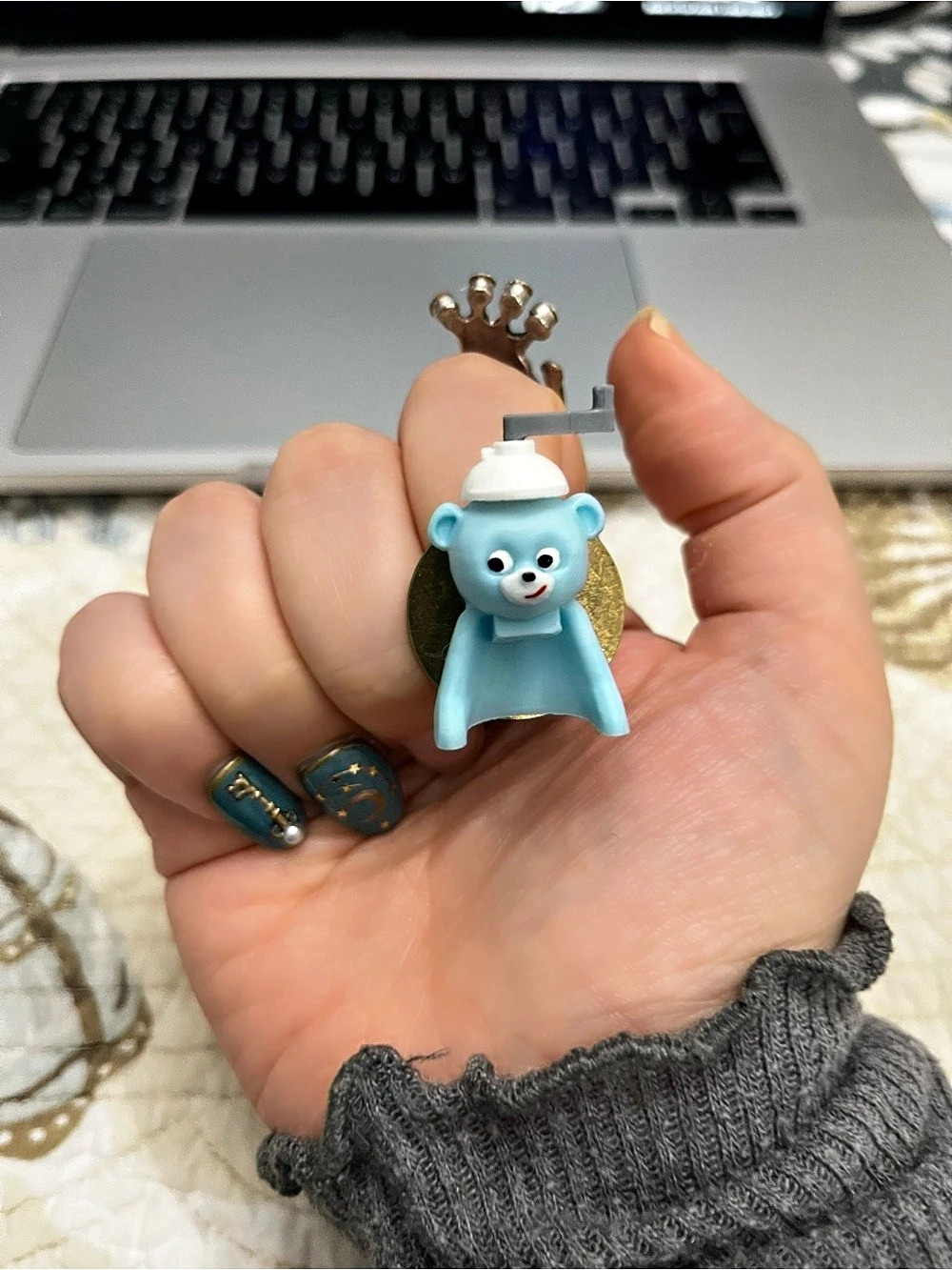 Snow Cone Bear Machine Ring